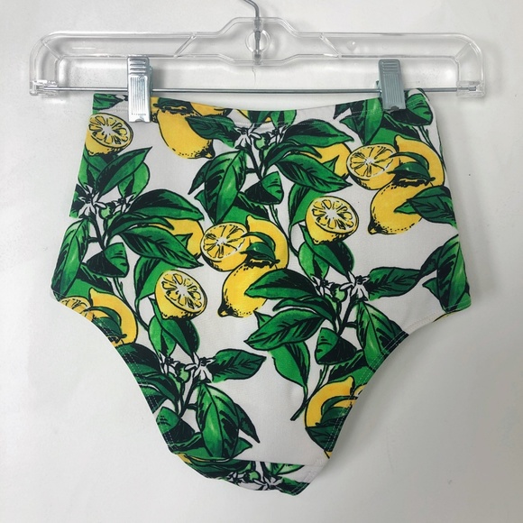 American Apparel High Waist Lemon Bikini Bottom - Picture 6 of 6
